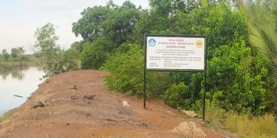 Stasiun Riset/Laboratorium Fakultas Perikanan dan Kelautan Desa Muara Kintap Kabupaten Tanah Laut